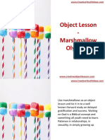 Object Lesson - Marshmallow Olympics
