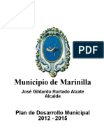 Plan de Desarrollo Municipal 2012 2015 Marinilla Nuestro Compromiso Completo