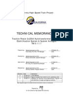 California High-Speed Train Project Traction Power 2x25kV Autotransformer Electrification System Design Manual Criteria