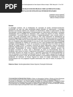 INTEGRAÇÃO EM BLOCO DE DISCIPLINAS COMO ALTERNATIVA PARA IMPLEMENTAÇÃO DE ESTRATÉGIAS INTERDISCIPLINARES 