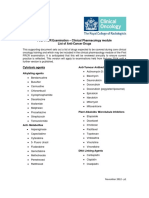 Curriculum Clinical Oncology Addendum a List of Anti Cancer Drugs 19 November 2012.PDF 51120772