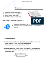 PM - Unit 3. Dimensiunile Navei