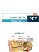 Timpanometri