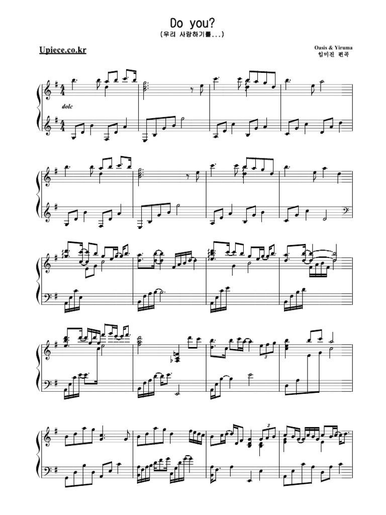 Yiruma Do You