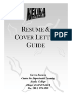 cv - Resume + Cover Letter Guide - 3915207