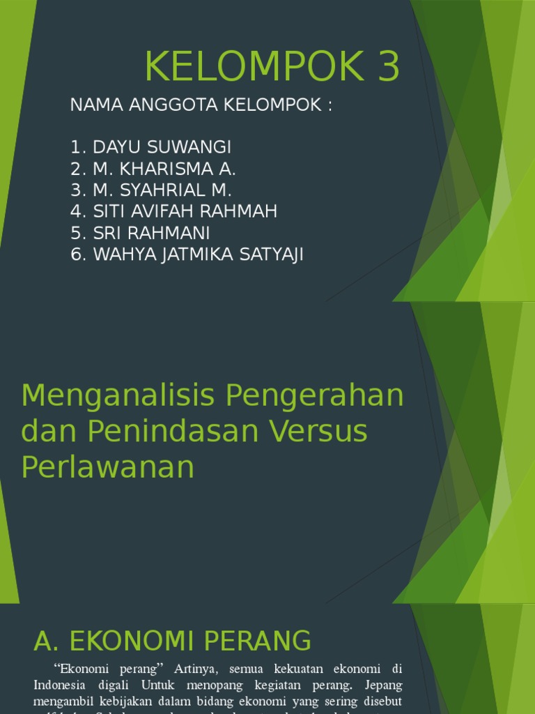Menganalisis Pengerahan Dan Penindasan Versus Perlawanan Pptx