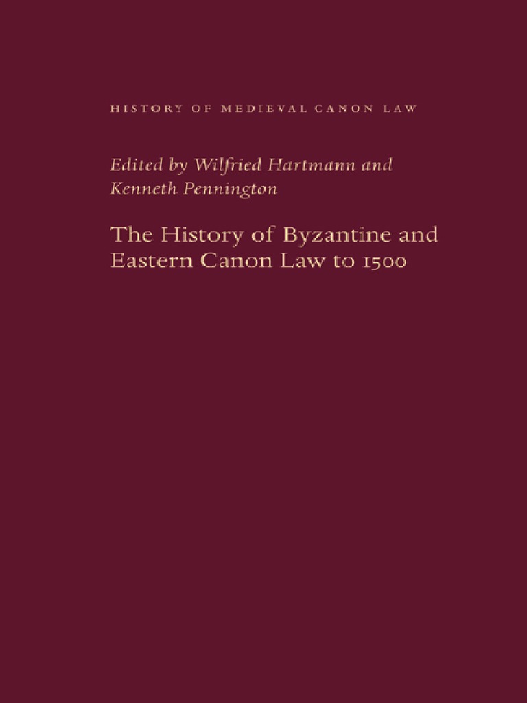 Pennington, Kenneth Hartmann, Wilfried | PDF