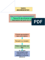 Texto Argumentativo