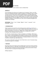 Download Twitter and the Hashtag Community by shawm74 SN29662561 doc pdf