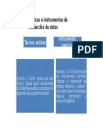 3.3 Tecnicas e Intrumentos de Recoleccion de Datos