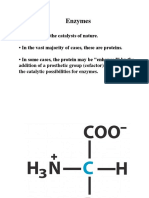 Bioscience Unit 2 Enzymes