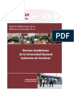 Normas Academicas de La UNAH 2014