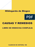 Hildegarda de Bingen - Causas y Remedios. Libro de Medicina Compleja