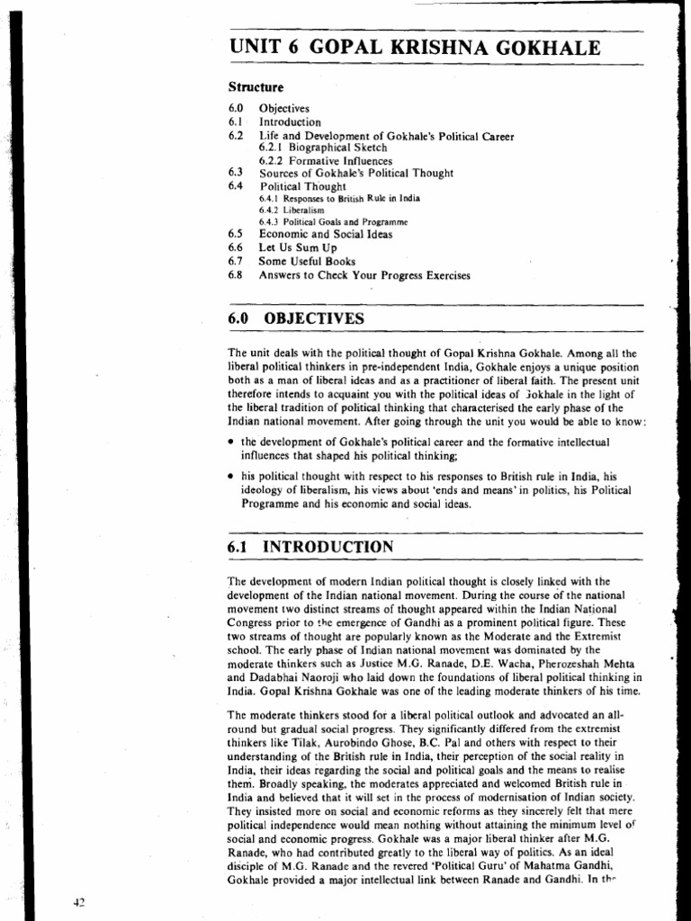 Gopal Krishna Gokhale | PDF | British Raj | Liberalism