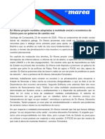 Comunicado de En Marea sobre o seu eventual apoio a um governo espanhol liderado polo PSOE