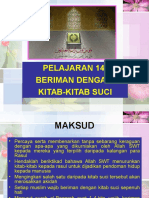 Beriman Dengan Kitab-kitab Suci