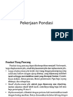 Materi Pekerjaan Pondasi-2015