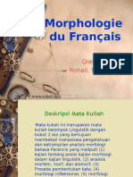 Morphologie Du Français-bab1