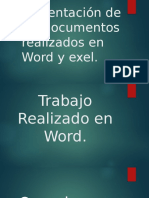 Presentacion Del Organigrama y de Los Documentos Negociables y No Negociables en Diapositivas.