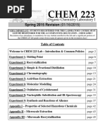 Download CHEM 223 Lab Manual - Spring 2015 by judy kuang SN296662525 doc pdf