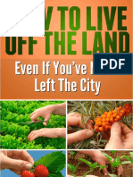 How To Live Off The Land