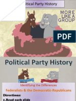 Political Party Reading Overview