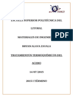 Tratamientos Termoquimicos Del Acero