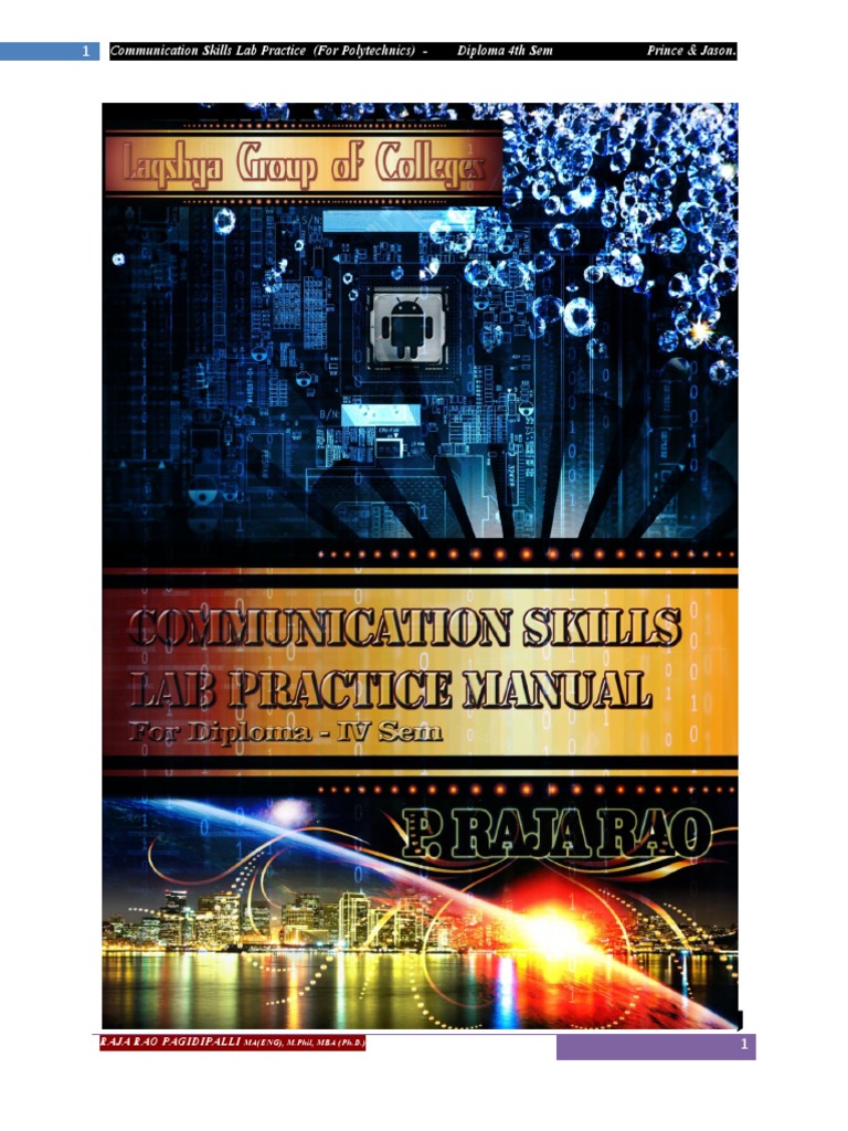 Communication Skills Lab Manual | PDF | Nonverbal Communication ...