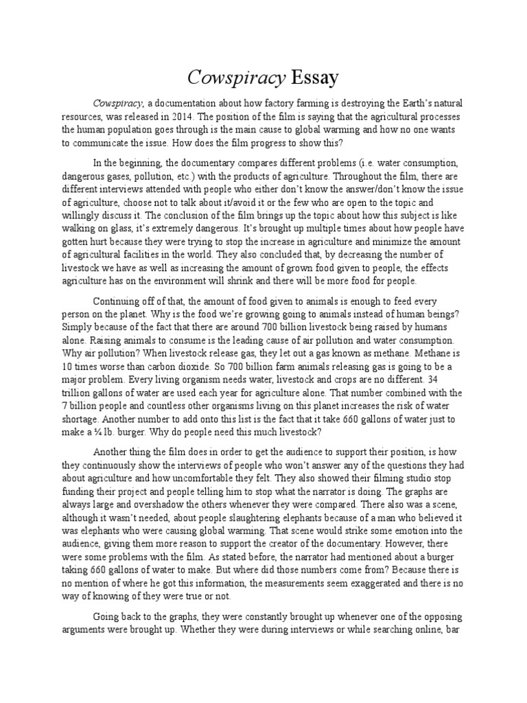 Essay on cow for class 3 image