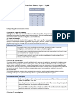 Ee Rubric Group One