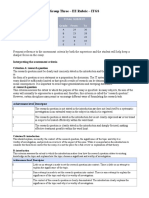 Rubric Ee Itgs