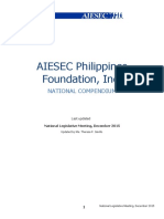 AIESEC Philippines National Compendium (DEC NLM 2015)