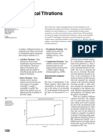 Potentiometric End Point and Amapatiometric End Point