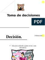 Toma de Decisiones 12332