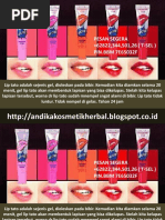 Merk Lipstik Yang Tahan Lama Di Indonesia Merk Lipstik