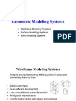 7 Geometric Modeling Systems