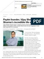 Paytm Story