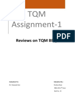 TQM Assignment