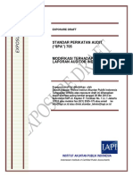 Download ED SPA 705 - Modifikasi Terhadap Opini Dalam Laporan Auditor Independen by William Antonio SN296695856 doc pdf