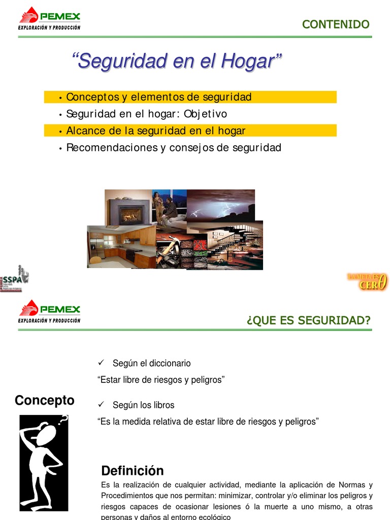 Seguridad en el Hogar: Prevención de Riesgos | PDF | Estufa de cocina ...