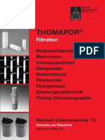 Thomapor Filtration (Deutsch)