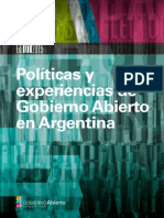 Politicas y Experiencias de Gobierno Abierto en Argentina