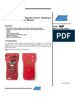 AVR2037: RCB Key Remote Control - Hardware User Manual: Features