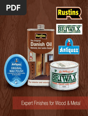 Rust In S Web Brochure May 2014 Varnish Paint