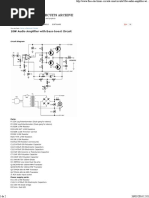 10W Audio Amplifier With Bass-Boost