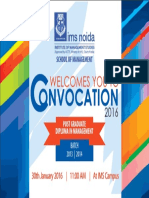 Convocation IMS