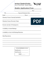 Acs New Member Application Form