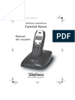 Manual Teléfono Famitel Novo