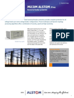 MiCOM Alstom P746 Numerical Busbar Protection Brochure GB