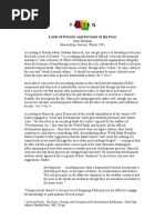 Lords Poverty Servants Poor